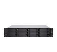 QNAP TS-H1886XU-RP-R2 NAS Armadio (3U) Collegamento ethernet LAN Nero, Grigio D-1622