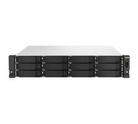 QNAP TS-h1887XU-RP NAS Armadio (2U) Collegamento ethernet LAN Nero, Bianco E-2334 TS-H1887XU-RP-E2334-16G