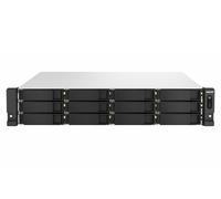 QNAP TS-H1887XU-RP NAS Armadio (2U) Intel Xeon E E-2336 32 GB DDR4 0 TB QuTS hero Nero, Bianco