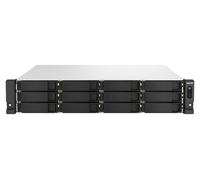 QNAP TS-h1887XU-RP NAS Rack (2 U) Intel Xeon E E-2334 16 GB DDR4 QuTS hero Nero, Bianco - Nouvo