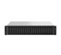 QNAP TS-h2490FU NAS Armadio [2U] EPYC 7302P 128 GB DDR4 0 TB QuTS hero Nero, Gri