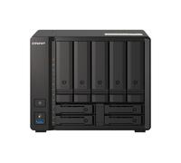QNAP TS-h973AX NAS Tower Ryzen Embedded V1500B 8 GB DDR4 10 TB HDD QuTS hero Nero