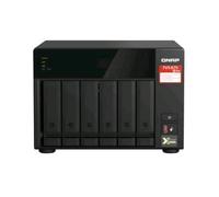 QNAP TVS-675 NAS CHASSIS TOWER ZHAOXIN KX-U6580 2.5GHz RAM 8GB-6 BAY HDD/SSD 2.5