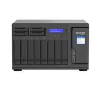 QNAP TVS-h1288X NAS Tower Intel® Xeon® W-1250 16 GB DDR4 0 TB QuTS hero Nero