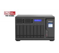QNAP TVS-h1288X NAS Tower Intel® Xeon® W-1250 16 GB DDR4 0 TB QuTS hero Nero