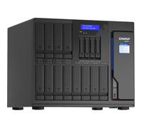 QNAP TVS-h1688X NAS Tower Intel® Xeon® W-1250 32 GB DDR4 0 TB QuTS hero Nero