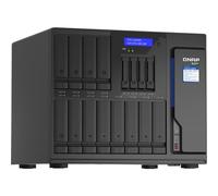 QNAP TVS-h1688X NAS Tower Intel® Xeon® W-1250 32 GB DDR4 0 TB QuTS hero Nero