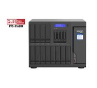 QNAP TVS-h1688X NAS Tower Intel® Xeon® W-1250 32 GB DDR4 0 TB QuTS hero Nero