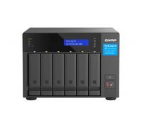 QNAP TVS-h674 NAS Tower Intel® Core™ i3 i3-12100 16 GB DDR4 0 TB QuTS hero Nero