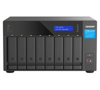 QNAP TVS-h874 NAS Tower Intel® Core™ i7 32 GB DDR4 0 TB QuTS hero Nero (TVS-H874-I7-32G)