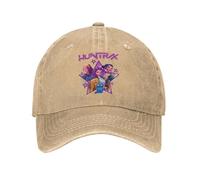 QNBUFOY Cotone Comfort Band Ragazze retrò Cacciatori di Demoni Cappellini da Baseball Classico Distressed Denim Lavato Snapback Cappello Uomo Donna Allenamenti All'aperto Cappello Morbido Regalo
