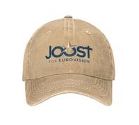 QNBUFOY Cotone Comfort Retro Joost per Eurovision Klein Cappellini da Baseball per Uomo Donna Distressed Denim Lavato Snapback cap attività All'aperto Regalo Caps Regalo