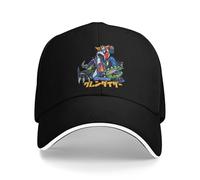 QNBUFOY G/GoldorakS UFO Robot Goldersed Casual Berretto da Baseball Caccia Giapponese Campeggio Trucker Cappello Primavera Unisex-Adolescenti Retro Baseball