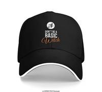 QNBUFOY Traspirante Non Essere Una Strega di Base Berretti da Baseball Hip Hop Sandwich cap Uomo Donna Regolabile Cappello Sport All'aperto Regalo