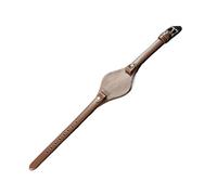 QNGMKBKTDZ Adatto For Cinturini Fossil Da Polso Femminile Da 8 Mm For Donna Es3262 Es3060 Cinturino For Orologio Traspirante(Coffee-Steel-K1)
