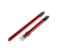 QNGMKBKTDZ Adatto For Fossil ES3745 ES3861 ES4026 ES3862 ES4340 Cinturini For Orologi Da Donna Bracciale Piccolo Da 8 Mm(Red,8mm-Rose gold Buckle)