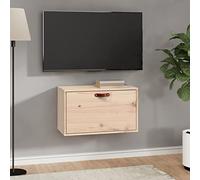 Qnhdfrt Armadio da parete in legno massello di pino 60 x 30 x 35 cm, decorativo e pratico, con porta flessibile, molto spazio per libri, spezie, CD, per soggiorno, cucina, bagno