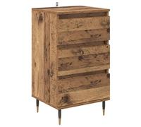 Qnhdfrt Credenza in Legno Ingegnerizzato con 3 Cassetti, 35 x 40 x 70 cm