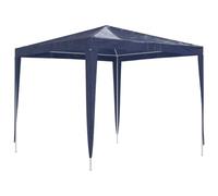Qnhdfrt Gazebo da Giardino 2,5x2,5 m Tenda per Feste Esterni Blu | Ideale per eventi in giardino o cortile, offre una piacevole zona d'ombra grazie alla struttura in ferro stabile.