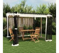 Qnhdfrt Gazebo da giardino, 3 x 3 m, con zanzariera e tetto apribile, robusto telaio in alluminio, impermeabile e resistente ai raggi UV, per terrazza, giardino e campeggio