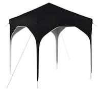 Qnhdfrt Gazebo Pop-Up 194x194 cm Tenda da Giardino Regolabile Antracite