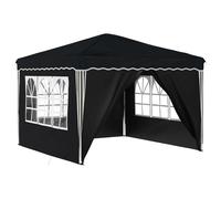 Qnhdfrt Gazebo Pop-Up 288x288 cm con 4 Pareti Laterali Antracite | Ideale per feste in giardino e cortile, questo tendone regolabile offre ombra e comfort per ogni evento all'aperto.