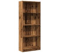 Qnhdfrt Libreria a Giorno in Legno Multistrato, Scaffale 60x24x143 cm
