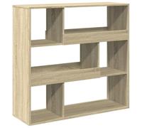 Qnhdfrt Libreria Divisorio a 6 Scomparti Rovere Sonoma 100x33x94,5 cm