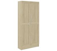 Qnhdfrt Libreria Rovere Sonoma 82,5x30,5x185,5 cm Mobile a Colonna