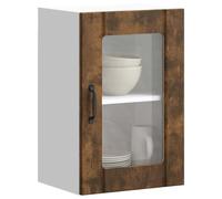 Qnhdfrt Lucca - Armadietto da cucina con anta in vetro, 40 x 31 x 60 cm, per ottimizzare lo spazio e la decorazione