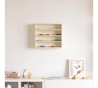 Qnhdfrt Mensola da parete in compensato marrone, 40 x 8,5 x 37 cm, moderno display in legno con montaggio fluttuante per libri, oggetti da collezione e decorazione in soggiorno, ufficio o corridoio