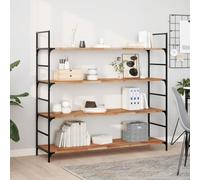 Qnhdfrt Mensola sospesa 120 x 40 x 2 cm, in legno massello di acacia trattato a olio, design moderno, robusta e durevole, per soggiorno, cucina, bagno