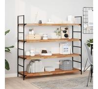 Qnhdfrt Mensola sospesa 160 x 40 x 4 cm, in legno massello di acacia trattato a olio, design moderno, robusta e durevole, per soggiorno, cucina, bagno, ufficio o camera da letto