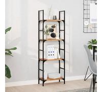 Qnhdfrt Mensola sospesa 60 x 20 x 2 cm, in legno massiccio di acacia trattato a olio, moderna mensola da parete con robusto ripiano per soggiorno, cucina, bagno, libri, spezie, piante