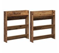 Qnhdfrt Mobile Scarpe Sospeso 2 Pz 80x18x90 cm Legno Ingegnerizzato