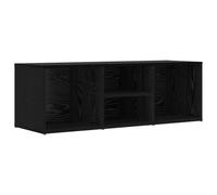 Qnhdfrt Panca Scarpe 102x35x35 cm Legno Ingegnerizzato Rovere Nero | Mobiletto per corridoio e ingresso con seduta singola e quattro ripiani, portata massima 110 kg.