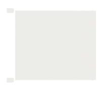 Qnhdfrt Paravento Balcone Verticale in Oxford Bianco 140x420 cm