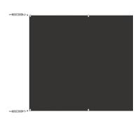 Qnhdfrt Paravento Verticale Balcone Antracite Tessuto Oxford 140x800 cm