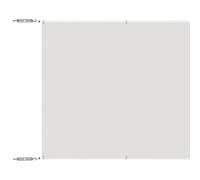 Qnhdfrt Paravento Verticale Balcone Bianco Tessuto Oxford 140x600 cm