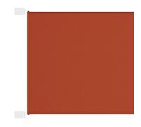 Qnhdfrt Paravento Verticale Balcone Terracotta Tessuto Oxford 140x360 cm