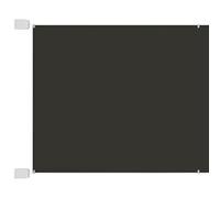 Qnhdfrt Paravento Verticale da Balcone 140x420 cm Tessuto Oxford Antracite