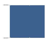 Qnhdfrt Paravento Verticale da Balcone Blu 140x600 cm in Tessuto Oxford