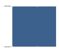 Qnhdfrt Paravento Verticale da Balcone Protezione Visiva 60x800 cm Blu