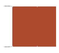 Qnhdfrt Paravento Verticale da Esterno Terracotta 100x1000cm