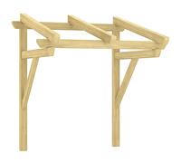 Qnhdfrt Pensilina per Porta 100x100x80 cm in Legno di Pino Massello