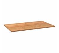 Qnhdfrt Piano in rovere massiccio, 200 x 120 x 4 cm, design con bordi naturali, robusto e durevole, per tavolo da pranzo, cucina e commerciale, multifunzionale