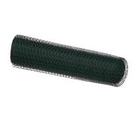 Qnhdfrt Recinzione Esagonale in PVC Verde per Aiuole e Giardini 0,5x100m