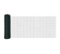 Qnhdfrt Recinzione Esagonale in PVC Verde, Rotolo da 0,4 x 10 m