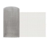 Qnhdfrt Rete in Acciaio Inossidabile 20x200 cm per Recinzioni e Fai da Te