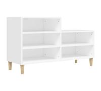 Qnhdfrt Scarpiera Bianca 102x36x60 cm Mobile Porta Scarpe Ingresso